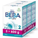 3x BEBA OPTIPRO 2, 600 g - Pokračovací kojenecké mléko