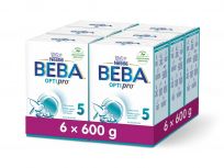 6x BEBA OPTIPRO 5, 600 g - Batolecí mléko