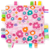 BRIGHT STARTS Dečka mazlící Little Taggies kvítky 30x30cm, 0m+ BRIGHT STARTS Dečka mazlící Little Taggies kvítky 30x30cm, 0m+
