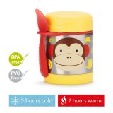 SKIP HOP Zoo Termoska na jedlo s lyžičko/vidličkou Opička 325 ml, 12 m+ SKIP HOP Zoo Termoska na jedlo s lyžičko/vidličkou Opička 325 ml, 12 m+