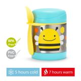 SKIP HOP Zoo Termoska na jedlo s lyžičko/vidličkou Včielka 325 ml, 12 m+ SKIP HOP Zoo Termoska na jedlo s lyžičko/vidličkou Včielka 325 ml, 12 m+