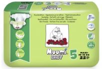 MUUMI Baby MAXI+ (10-16 kg) 22 ks - jednorazové plienky