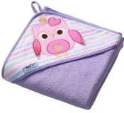 BABYONO Osuška s kapucí - froté 100x100 Sovička BABYONO Osuška s kapucí - froté 100x100 Sovička