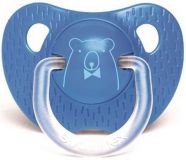 SUAVINEX Evolution dudlík anatomický, silikon, 6-18m, tmavá modrá méďa SUAVINEX Evolution dudlík anatomický, silikon, 6-18m, tmavá modrá méďa