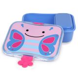 SKIP HOP Zoo Krabička na svačinu 700 ml Motýlek 3+ SKIP HOP Zoo Krabička na svačinu 700 ml Motýlek 3+