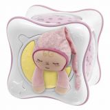 CHICCO Projektor duhová kostka - růžová CHICCO Projektor duhová kostka - růžová