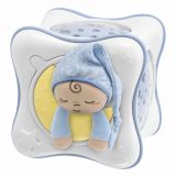 CHICCO Projektor duhová kostka - modrá CHICCO Projektor duhová kostka - modrá