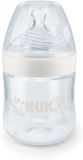NUK Nature Sense dojčenská fľaša, silikón (0-6m), biela (150 ml) NUK Nature Sense dojčenská fľaša, silikón (0-6m), biela (150 ml)