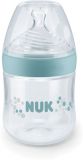 NUK Nature Sense dojčenská fľaša, silikón (0-6m), zelená (150 ml) NUK Nature Sense dojčenská fľaša, silikón (0-6m), zelená (150 ml)