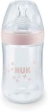 NUK Nature Sense kojenecká láhev, silikon (6-18m), růžová (260 ml) NUK Nature Sense kojenecká láhev, silikon (6-18m), růžová (260 ml)