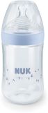 NUK Nature Sense kojenecká láhev, silikon (6-18m), modrá (260 ml) NUK Nature Sense kojenecká láhev, silikon (6-18m), modrá (260 ml)