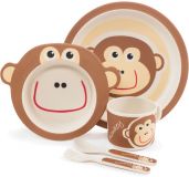 ZOPA Bambusová súprava riadu, Monkey ZOPA Bambusová súprava riadu, Monkey