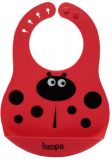 ZOPA Silikonový bryndák, Ladybird ZOPA Silikonový bryndák, Ladybird