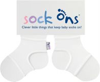 KIKKO SOCK ONS Držiak ponožiek Classic - Biela (6-12m) KIKKO SOCK ONS Držiak ponožiek Classic - Biela (6-12m)