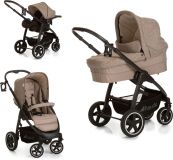 HAUCK Soul Plus Trio Set Kočárek multifunkční - Melange Beige Almond HAUCK Soul Plus Trio Set Kočárek multifunkční - Melange Beige Almond