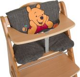 HAUCK Potah na jídelní židličku Deluxe - Pooh Grey HAUCK Potah na jídelní židličku Deluxe - Pooh Grey