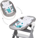 HAUCK Lehátko 2in1 Alpha Bouncer - Hearts grey HAUCK Lehátko 2in1 Alpha Bouncer - Hearts grey