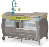 HAUCK Łóżeczko turystyczne Babycenter – Multi Dots sand 2018 HAUCK Łóżeczko turystyczne Babycenter – Multi Dots sand 2018