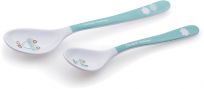 CANPOL BABIES Melaminové lžičky Toys 2 ks - modré CANPOL BABIES Melaminové lžičky Toys 2 ks - modré
