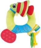 CANPOL BABIES Pluszowa grzechotka z gryzaczkiem ocean – rybka CANPOL BABIES Pluszowa grzechotka z gryzaczkiem ocean – rybka
