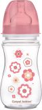 CANPOL BABIES Láhev Newborn baby 240 ml 0% BPA růžová CANPOL BABIES Láhev Newborn baby 240 ml 0% BPA růžová