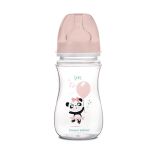 CANPOL BABIES Láhev TOYS 240 ml 0% BPA - růžová CANPOL BABIES Láhev TOYS 240 ml 0% BPA - růžová