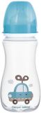 CANPOL BABIES Antykolkowa butelka szerokootworowa Toys 300 ml 0% BPA – niebieska CANPOL BABIES Antykolkowa butelka szerokootworowa Toys 300 ml 0% BPA – niebieska