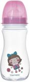 CANPOL BABIES Antykolkowa butelka szerokootworowa Toys 300 ml 0% BPA – różowa CANPOL BABIES Antykolkowa butelka szerokootworowa Toys 300 ml 0% BPA – różowa