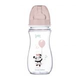 CANPOL BABIES Láhev TOYS 300 ml 0% BPA - růžová CANPOL BABIES Láhev TOYS 300 ml 0% BPA - růžová