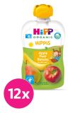 12x HiPP HiPPiS BIO 100% ovoce Jablko-Hruška-Banán 100 g - ovocný příkrm
