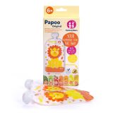 PETITE&MARS Vrecúško na jedlo Papoo Original Lion 6 ks PETITE&MARS Vrecúško na jedlo Papoo Original Lion 6 ks