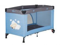 G-MINI Łóżeczko turystyczne Nyja, Owieczka – icily blue G-MINI Łóżeczko turystyczne Nyja, Owieczka – icily blue