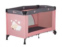 G-MINI Łóżeczko turystyczne Nyja, Owieczka – pink rose G-MINI Łóżeczko turystyczne Nyja, Owieczka – pink rose