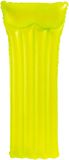 INTEX Nafukovací lehátko Neon, 183x76 cm, zelená INTEX Nafukovací lehátko Neon, 183x76 cm, zelená