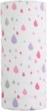 T-TOMI Veľká bavlnená TETRA osuška, Pink Drops T-TOMI Veľká bavlnená TETRA osuška, Pink Drops