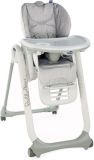 CHICCO Krzesełko do karmienia Polly 2 Start – Happy Silver CHICCO Krzesełko do karmienia Polly 2 Start – Happy Silver