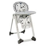 CHICCO Židlička jídelní Polly Progres5 - Anthracite CHICCO Židlička jídelní Polly Progres5 - Anthracite