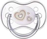 CANPOL BABIES Dudlík silikonový symetrický 6-18m Newborn Baby béžová CANPOL BABIES Dudlík silikonový symetrický 6-18m Newborn Baby béžová