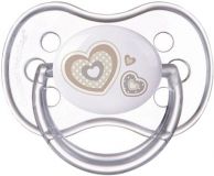CANPOL BABIES Dudlík silikonový symetrický 0-6m Newborn Baby béžová CANPOL BABIES Dudlík silikonový symetrický 0-6m Newborn Baby béžová