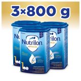 3x NUTRILON 1 Počáteční kojenecké mléko 800 g, 0+