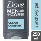 DOVE Men+Care Sprchový gel pro muže Clean Comfort 250 ml