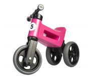 TEDDIES Odrážadlo FUNNY WHEELS NEW SPORT 2v1, nosnosť 50kg 18m+, ružové TEDDIES Odrážadlo FUNNY WHEELS NEW SPORT 2v1, nosnosť 50kg 18m+, ružové