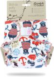 PETIT LULU Kalhotková plena (4-15 kg) suchý zip – Piráti PETIT LULU Kalhotková plena (4-15 kg) suchý zip – Piráti