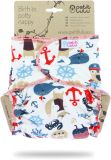 PETIT LULU Kalhotková plena (4-15 kg) patentky – Piráti PETIT LULU Kalhotková plena (4-15 kg) patentky – Piráti