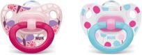 NUK Dudlík ortodontický Classic (0-6m) silikon, 2 szt. Happy Days + box – holka NUK Dudlík ortodontický Classic (0-6m) silikon, 2 szt. Happy Days + box – holka