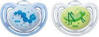 NUK Dudlík ortodontický Freestyle (0-6m) silikon, 2 szt. + box – kluk NUK Dudlík ortodontický Freestyle (0-6m) silikon, 2 szt. + box – kluk