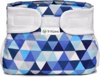 T-TOMI Abdukčné ortopedické nohavičky (3-6 kg) – blue triangles T-TOMI Abdukčné ortopedické nohavičky (3-6 kg) – blue triangles