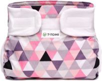 T-TOMI Abdukčné ortopedické nohavičky (3-6 kg) – pink triangles T-TOMI Abdukčné ortopedické nohavičky (3-6 kg) – pink triangles