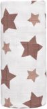 T-TOMI BIO Ręcznik bambusowy duży 120 x 120 cm – beige stars T-TOMI BIO Ręcznik bambusowy duży 120 x 120 cm – beige stars