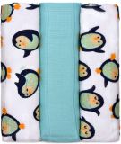 T-TOMI BIO Bambusové plienky, sada 3 ks, 70 x 70 cm – penguins T-TOMI BIO Bambusové plienky, sada 3 ks, 70 x 70 cm – penguins